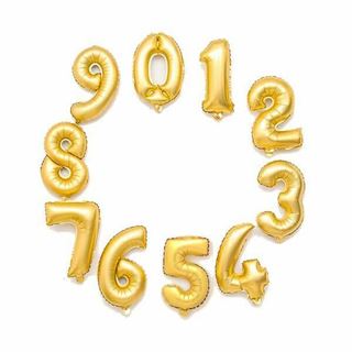 فویلی اعداد طلایی بسته 25 عددی
