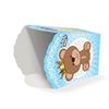 جعبه پاپ کورن تم تولد تدی بر (Teddy Bear) ۱۰ عددی در ابعاد ۷*۷*۱۳ cm